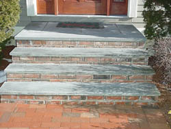 brick with Bluestone